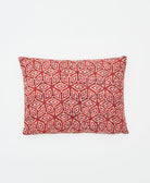 small lumbar pillow with removeable down feather insert