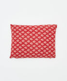small pillow handmade in India from vintage cotton fabrics