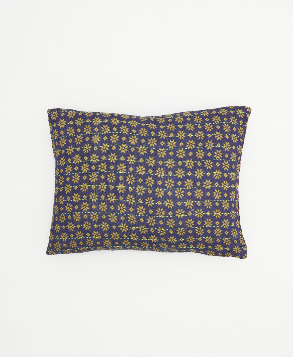 small lumbar pillow with removeable down feather insert