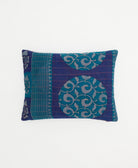 small pillow handmade in India from vintage cotton fabrics