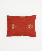 small lumbar pillow with removeable down feather insert