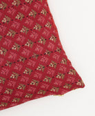 kantha embroidery on small throw pillow