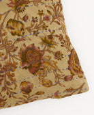 kantha embroidery on small throw pillow