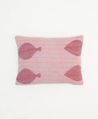 small pillow handmade in India from vintage cotton fabrics