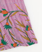 kantha embroidery on small throw pillow