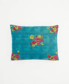 small pillow handmade in India from vintage cotton fabrics