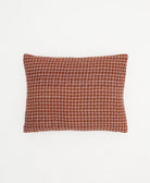 small lumbar pillow with removeable down feather insert