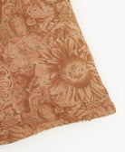 kantha embroidery on small throw pillow