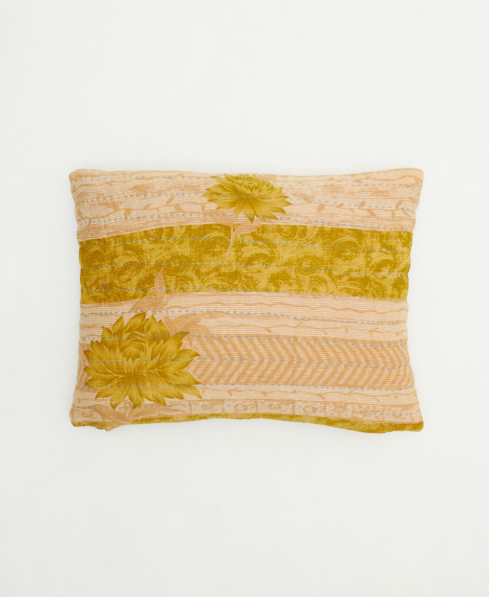 small lumbar pillowwith removeable down feather insert