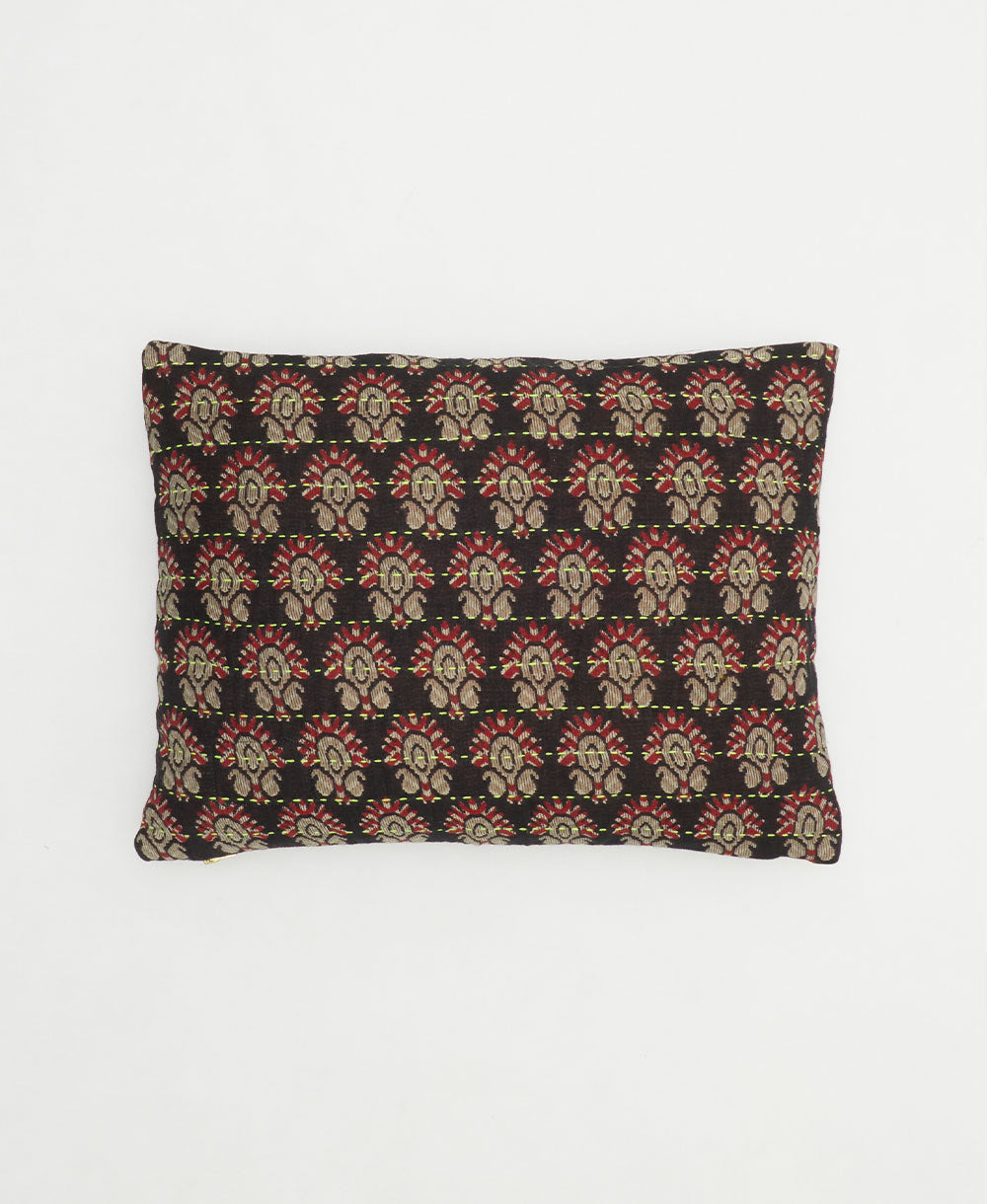 small lumbar pillowwith removeable down feather insert