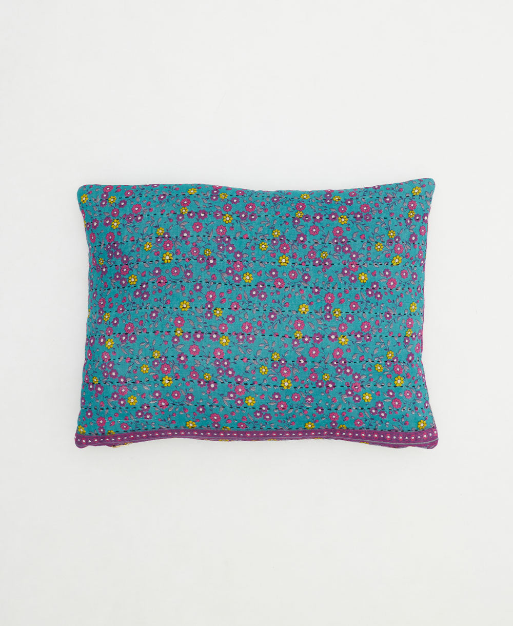 small lumbar pillowwith removeable down feather insert