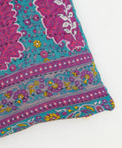 kantha embroidery on small throw pillow