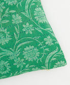 kantha embroidery on small throw pillow