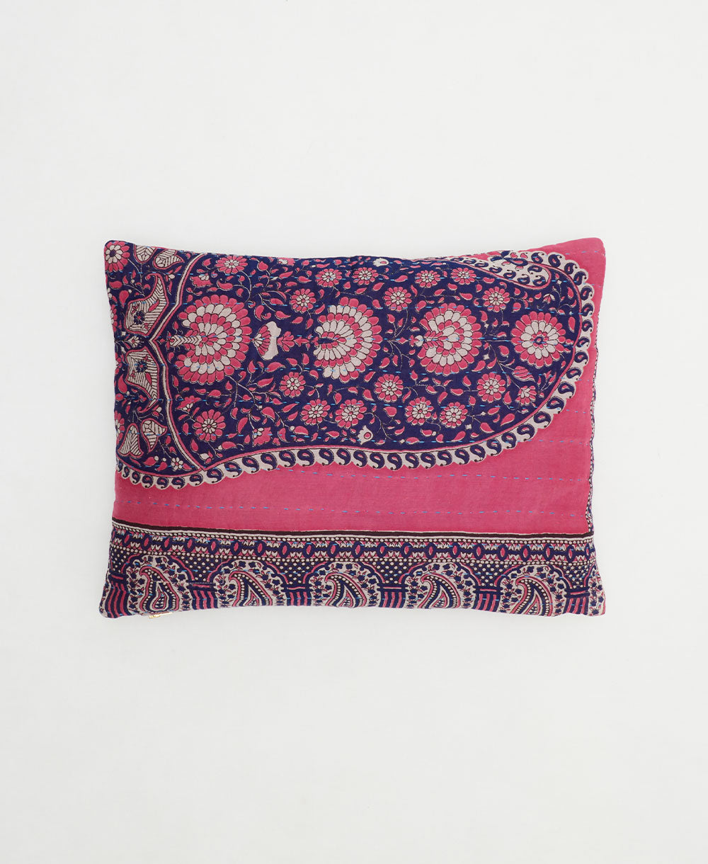 small lumbar pillowwith removeable down feather insert