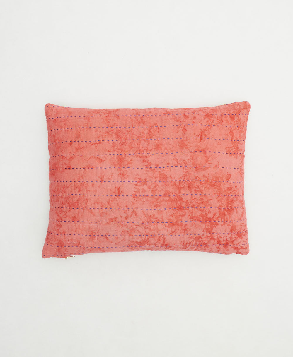 small lumbar pillowwith removeable down feather insert