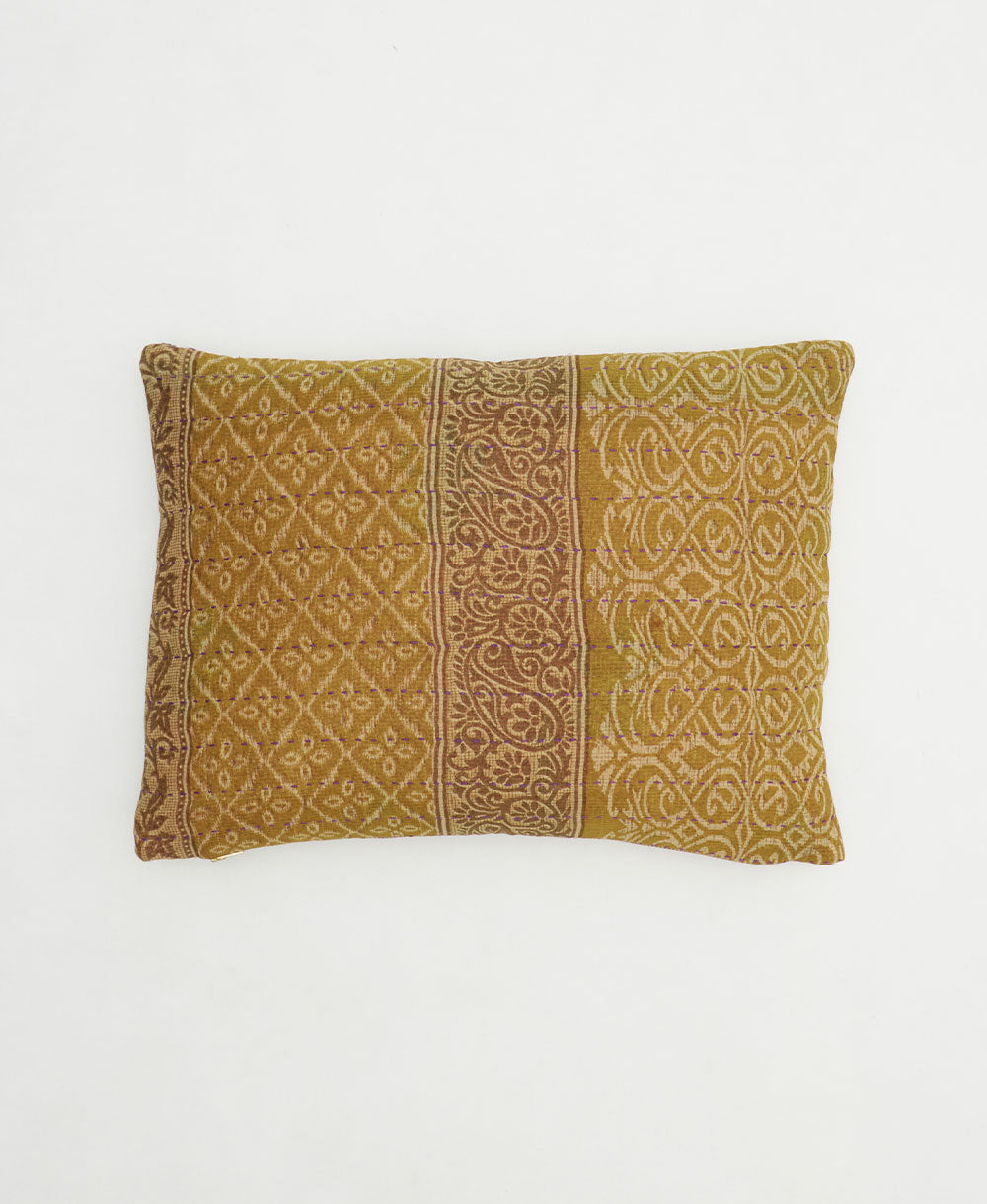small lumbar pillowwith removeable down feather insert