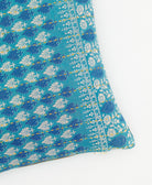 kantha embroidery on small throw pillow