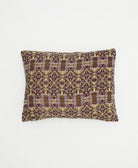 small pillow with bold print handmade in India from vintage cotton fabrics