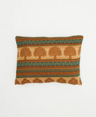 small lumbar pillow with removeable down feather insert