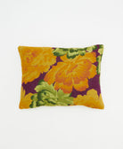 small pillow handmade in India from vintage cotton fabrics
