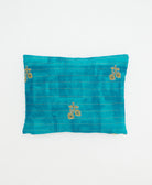 small pillow handmade in India from vintage cotton fabrics