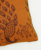 kantha embroidery on small throw pillow