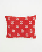 small pillow handmade in India from vintage cotton fabrics