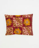 small pillow handmade in India from vintage cotton fabrics