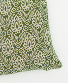 kantha embroidery on small throw pillow