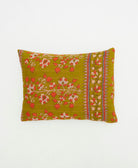 small pillow handmade in India from vintage cotton fabrics
