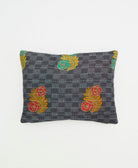 small pillow handmade in India from vintage cotton fabrics
