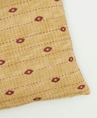 kantha embroidery on small throw pillow