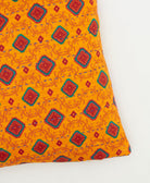 kantha embroidery on small throw pillow