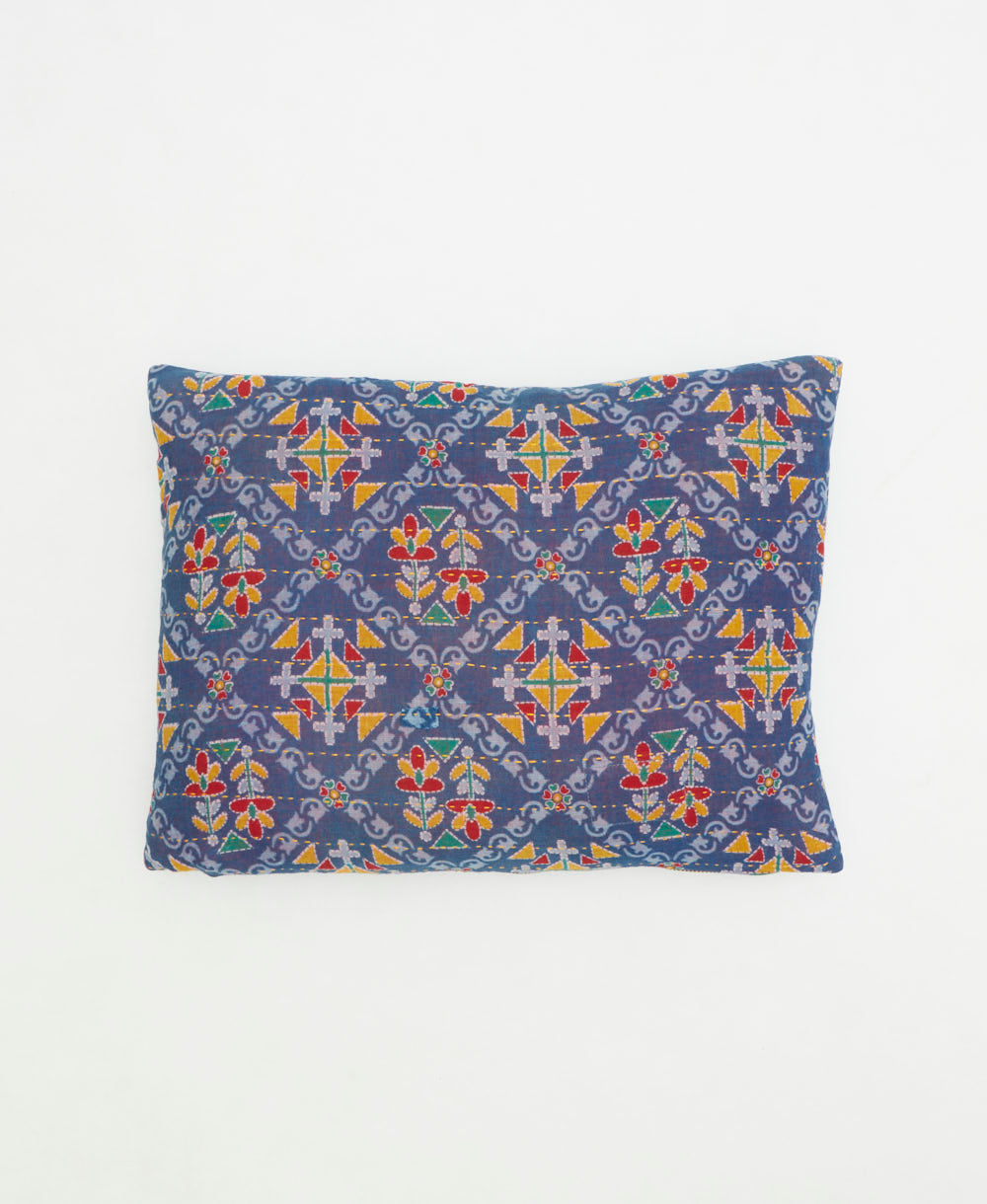 small lumbar pillow with removeable down feather insert