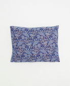small pillow handmade in India from vintage cotton fabrics