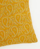 kantha embroidery on small throw pillow