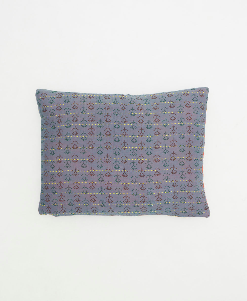 small lumbar pillow with removeable down feather insert