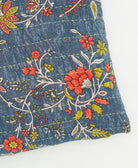 kantha embroidery on small throw pillow