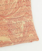 kantha embroidery on small throw pillow