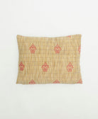 small lumbar pillow with removeable down feather insert