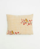 small pillow handmade in India from vintage cotton fabrics