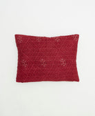 small lumbar pillow with removeable down feather insert