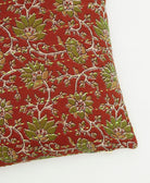 kantha embroidery on small throw pillow