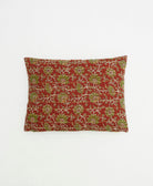 small pillow handmade in India from vintage cotton fabrics