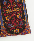 kantha embroidery on small throw pillow