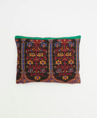 small pillow handmade in India from vintage cotton fabrics
