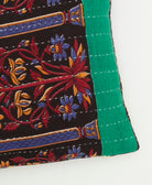 kantha embroidery on small throw pillow