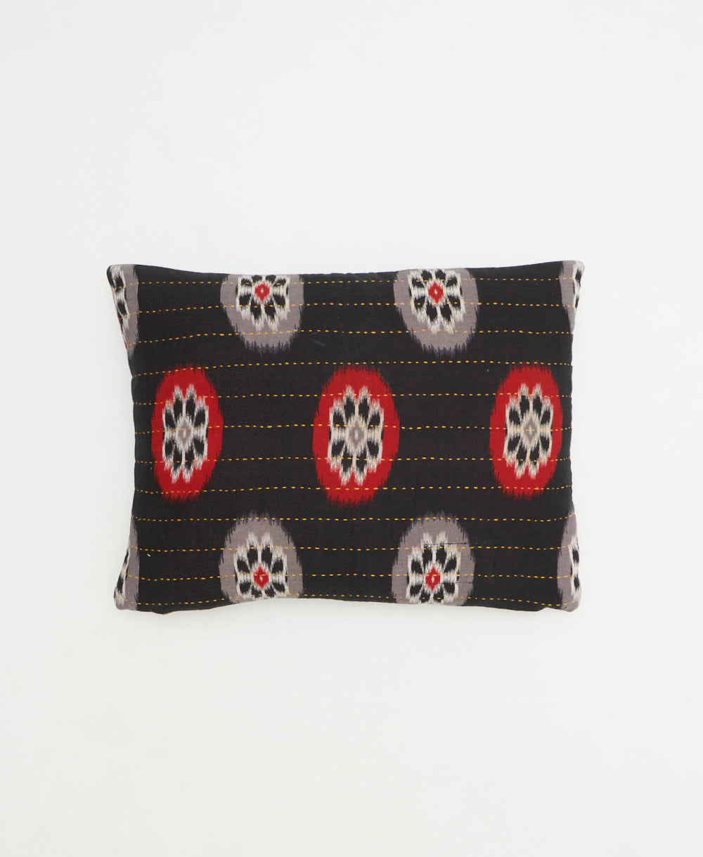 small lumbar pillow with removeable down feather insert