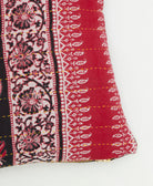 kantha embroidery on small throw pillow