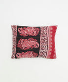 small pillow handmade in India from vintage cotton fabrics